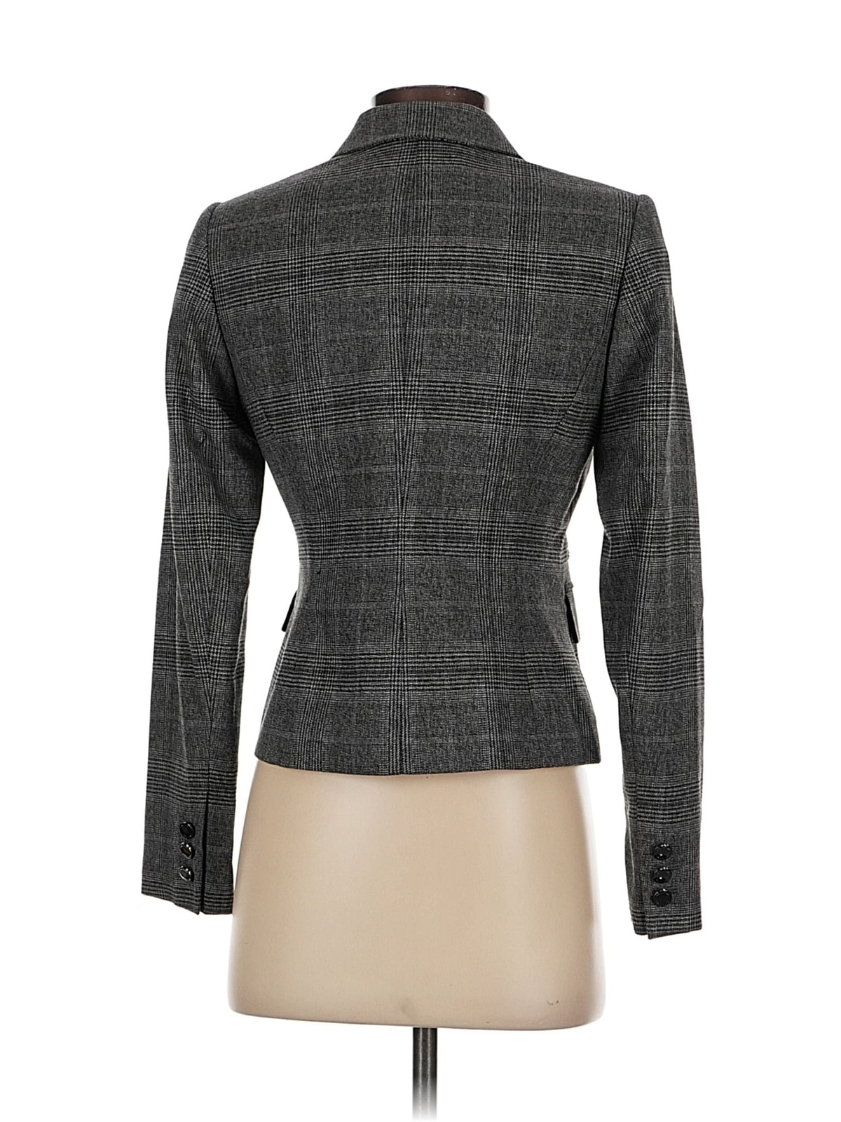 Calvin Klein Women Gray Blazer 2 thumbnail 2