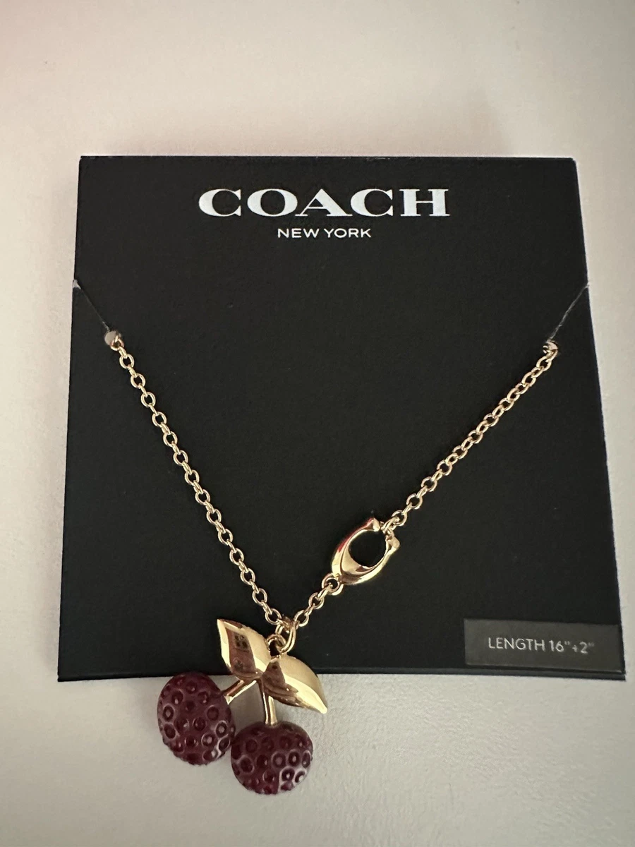 希少✨COACH Jewelry Crystal Charm Coach Crystal Charm Fashion Necklaces & Pendants for sale | eBay