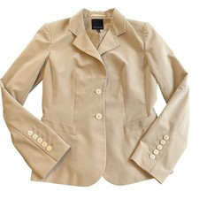 The Limited Blazer 6 Beige Two Button Tailored Professional Workwear Jacket