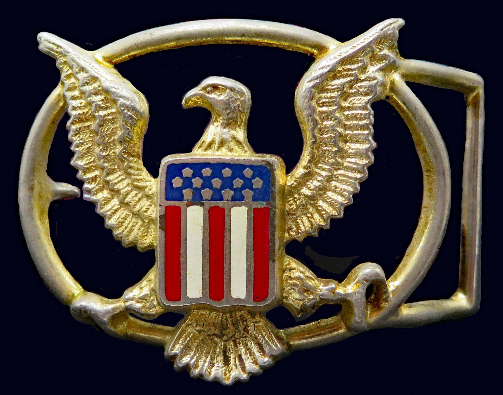 Elvis Presley Aloha From Hawaii American Eagle Vintage Belt Buckle