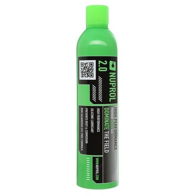 Nuprol 2.0 Green Gas 420 ml High Performance Premium Airsoftgas  Softair