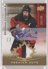 2021 Upper Deck Team Canada Juniors /199 Tier 1 Brennan Othmann Patch Auto 2y5