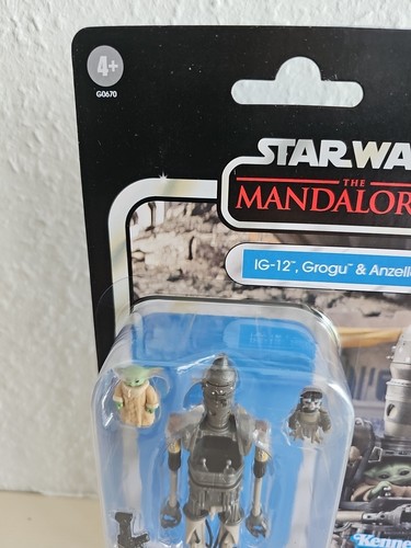 Hasbro Star Wars The Vintage Collection The Mandalorian IG12,GROGU & ANZELLAN - Bild 3 von 12