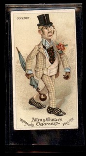 COCKNEY 1888 N31 Allen & Ginter Worlds Dudes