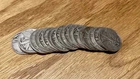 Lot of 20 US Walking Liberty Half Dollar Coins 90% Silver Mixed 1940's Dates