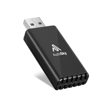 Wireless CarPlay Adapter - Fastest 5Ghz - - Plug and Play - USB-and USB-A Cab...