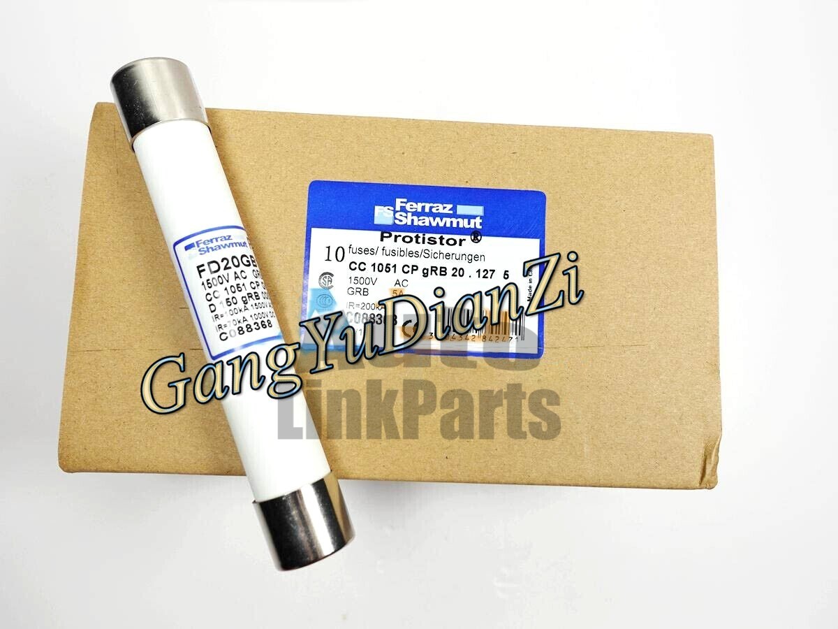10PCS/BOX NEW FOR Ferraz Shawmut fuse FD20GB150V5T 1500V AC 5A