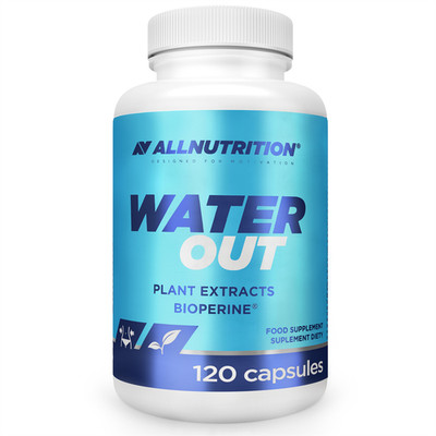ALL NUTRTION  WATER OUT 120 Kapseln + extra BONUS