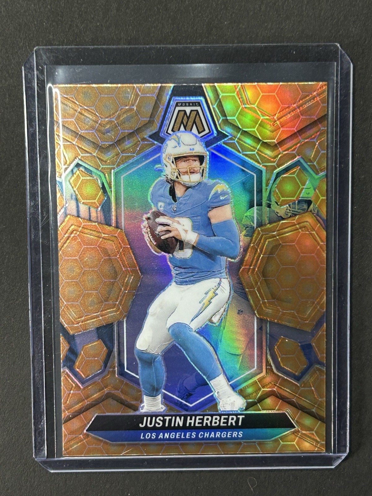 2024 Mosaic Justin Herbert #120 Honeycomb 🍯 Los Angeles Chargers