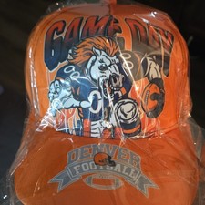 Gorra de fútbol americano de los Denver Broncos NFL naranja talla única ropa para aficionados