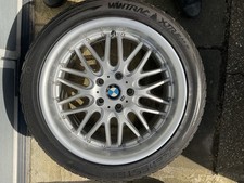 4 Alloy Wheels BMW 3/4 Series Sport 18”including Fitted Tyres 7mm Depth Tread .