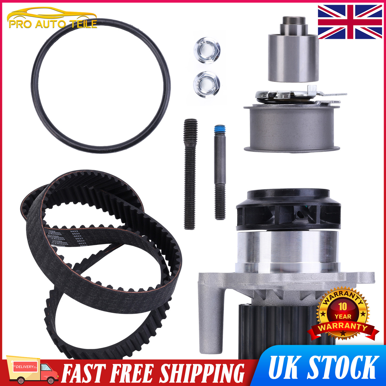WATER PUMP & TIMING BELT KIT 530 0201 33 FOR SEAT IBIZA/Mk/III AXR/BMT 1.9L - Image 7