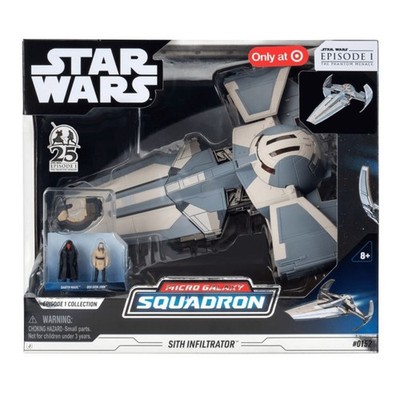 Star Wars Micro Galaxy Squadron #0152 Sith Infiltrator by Jazwares