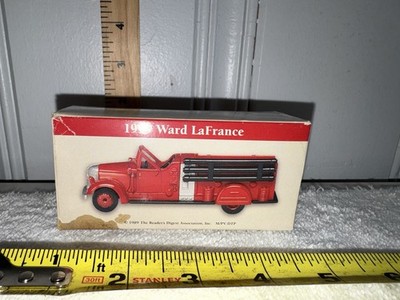 1999 Reader s Digest Collectible Diecast 1939 Ward La France Firetruck 1:64 NIB