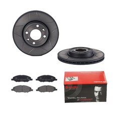 BREMBO BREMSSCHEIBEN Ø260MM + BREMSBELÄGE VORNE FÜR NISSAN NOTE MICRA III TIIDA 