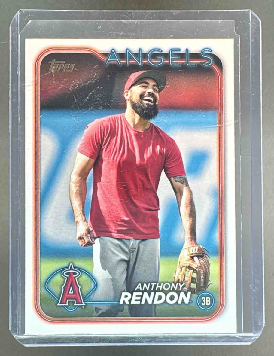Anthony Rendon 2024 Topps #454 Golden Mirror SSP