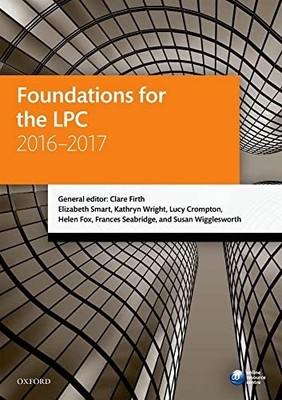Foundations for the LPC 2016-2017 (..., Wigglesworth, S