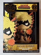 Image of Funko Pop Pin Katsuki Bakugo Chase 2022 My Hero Academia Enamel New In Box