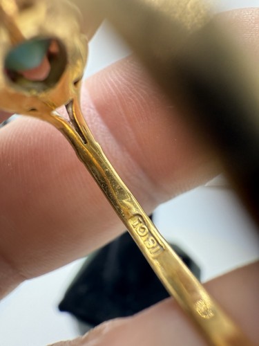 5 Victorian Rings 10k,14k And 18k Lot - Picture 13 of 21