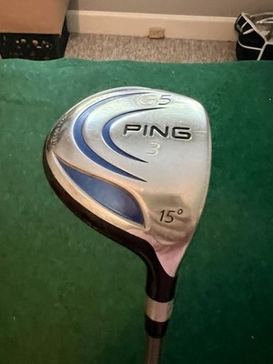 Ping G5 3-Wood 15° Right-Hand Fairway Wood Regular Flex Graphite Shaft Titanium