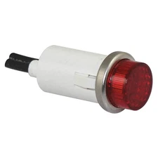 GRAINGER APPROVED 20C854 Raised Panel Light, Red, 120 V AC 20C854