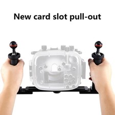 Ergonomic Underwater Camera Handle Diving Mount Stand for Underwater Photography