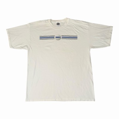 Vintage Dell Computers Promo Tech T-Shirt Mens XLarge 90s Y2K Technology Tee