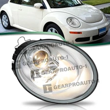 Headlight Right Passenger For 2006-2010 Volkswagen VW Beetle Projector Headlamp