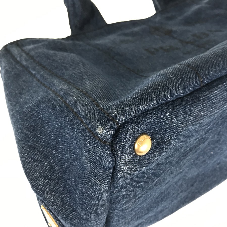 PRADA Canapa B1877B Tote Bag kkd Used from japan thumbnail 4