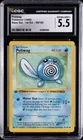 1999 POKEMON BASE SET 1ST EDITION #59 POLIWAG CGC 5.5