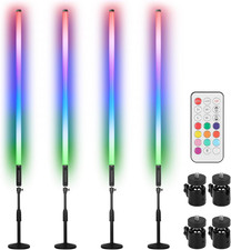 DJ Tube Lights with Stand 4Ft 5000Mah Rechargeable RGB Light Bar Synchronous Wor