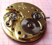 Feines Sprungdeckel Taschenuhrwerk Union Glocke defekt Unruhe OK D = 44 mm TU5