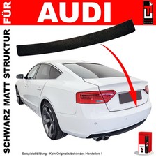 Lackschutzfolie Ladekantenschutz für Audi A5 Sportback 2009-2016 Schwarz matt