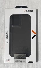 Base Crystal Slim Case For Motorola Moto G Play 2024, Clear, 10 Ft Drop Tested