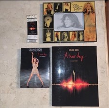 Celine Dion - A New Day - Concert Ticket - DVD - Program - Picture Frame - Vegas