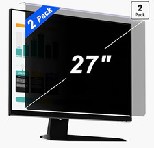 2 Pack - 27 in Monitor Privacy Filter, Blue L...