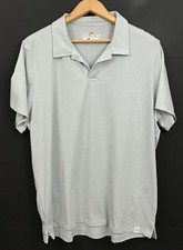 Marine Layer Weekend Sport Men's Lightweight Performance Polo Shirt Size L