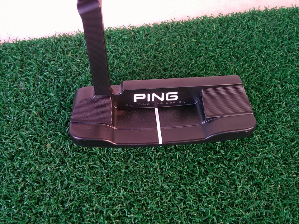 PING PLD Anser D Matte Black Putter - Slight Arc - 35.25" - Image 4 of 4