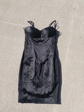 NWT Guess Black Dress Size 7 NEW C Cup Medium