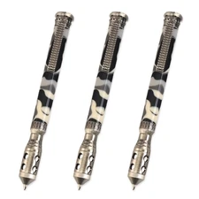 Battalion Pen Kit, Gun Polish Finish, 3 Pack, Legacy Woodturning