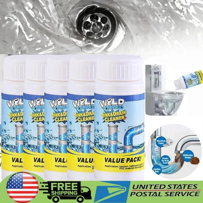 #ad 1 5x Wild Tornado Powerful Sink Drain Cleaner High Efficiency Clogging Cleaner $2.19