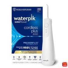 Waterpik Cordless Plus 5000 Water Flosser WF-26 White Rechargeable