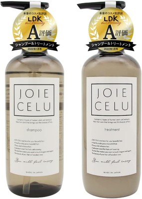 JOIE CELU Human Stem Cell Shampoo Treatment Set Flasche 480ml Refill 400ml Japan