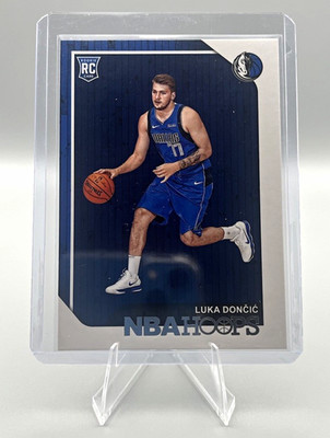 Panini 2018-19 NBA Hoops Luka Dončić Rookie #268 Dallas Mavericks