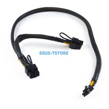 Mini 8-Pin to Dual 8-Pin 6 2 GPU PCI-E Power Adapter Cable for HP DL580 Gen10