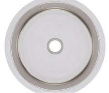 Elkay ELUH16FB Lustertone 18-3/8  Undermount Stainless Steel Bar Sink READ