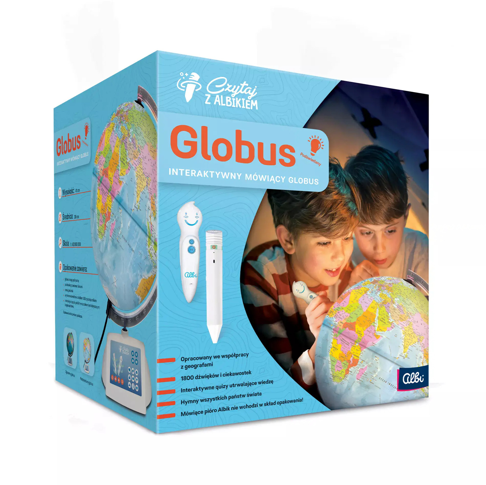 8590228116802 Czytaj z Albikiem. Globus 6+ Albi