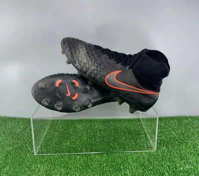 Nike Magista Obra II FG 844595-008 Elite US9 UK8 Schwarz Stiefel Stollen Herren