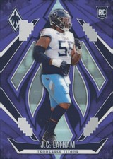 2024 Panini Phoenix #184 J.C. Latham Purple