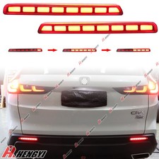 Rear Bumper Reflector Tail Brake Lights for 2023-2025 Honda CRV CR-V Tail Lights